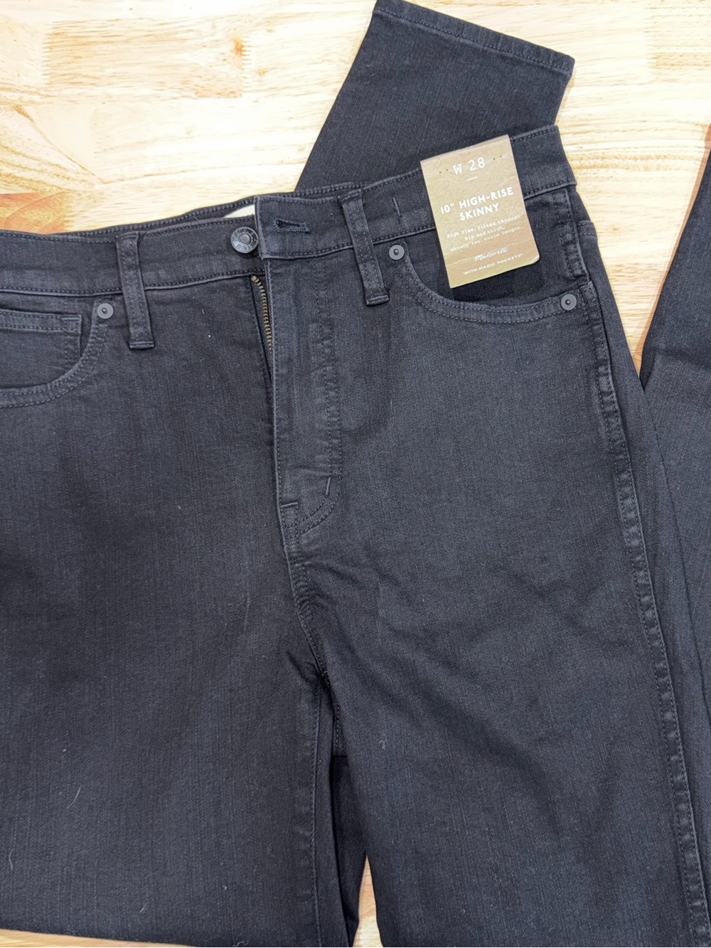 Madewell Black Skinny Jeans
